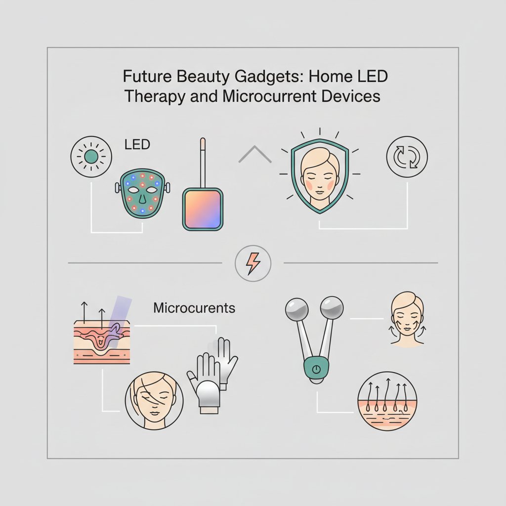 Б'юті-гаджети майбутнього: огляд домашніх апаратів для LED-терапії та мікрострумів