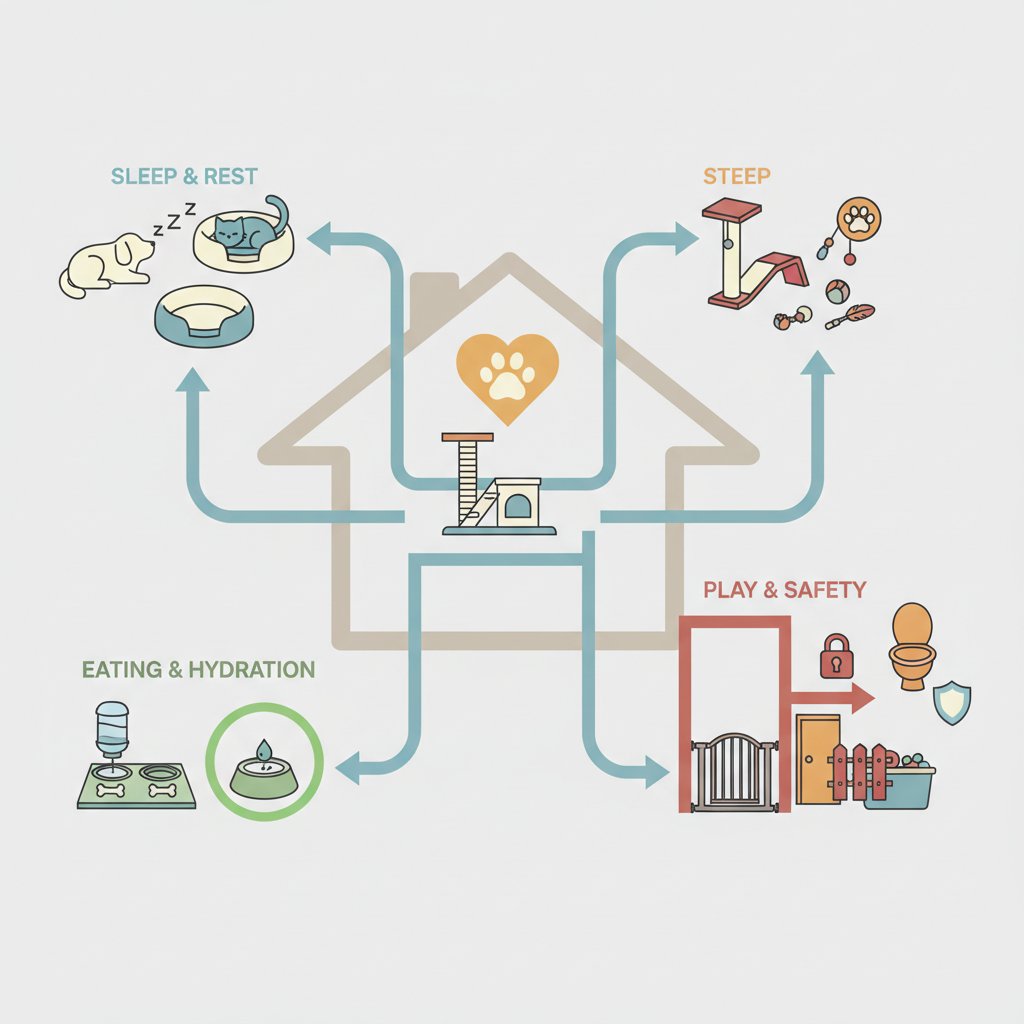 Чотирилапі члени родини: як адаптувати дім для комфортного життя з улюбленцем