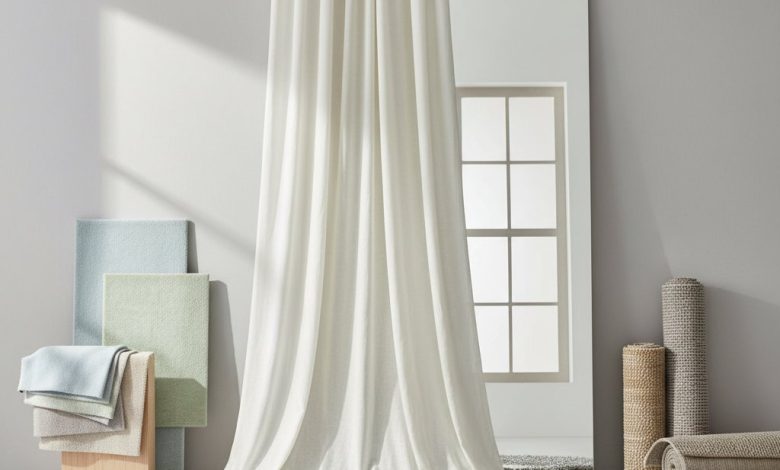 Магия текстиля: как подобрать идеальные шторы и ковры для визуального расширения пространства
