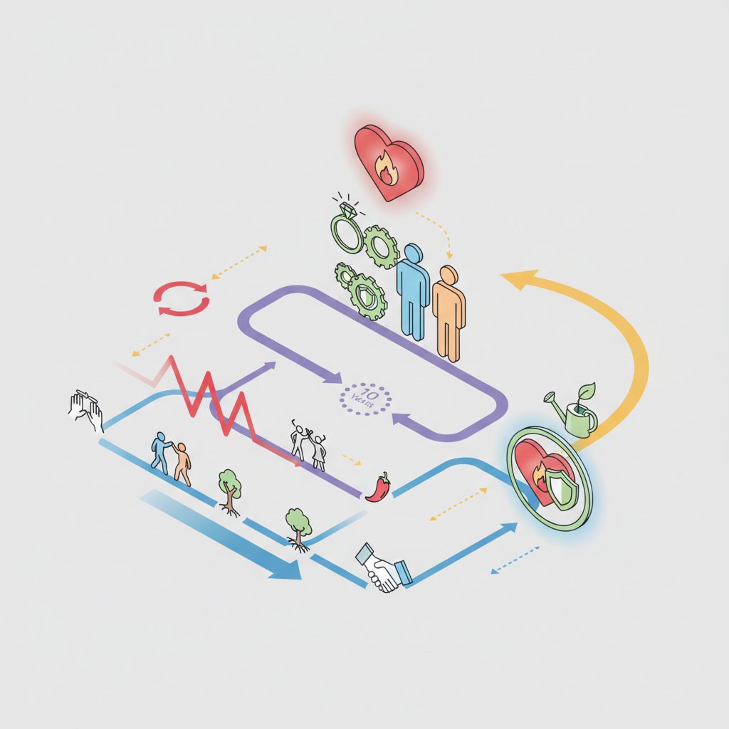 Психологія стосунків: як зберегти пристрасть та підтримку після 10 років разом