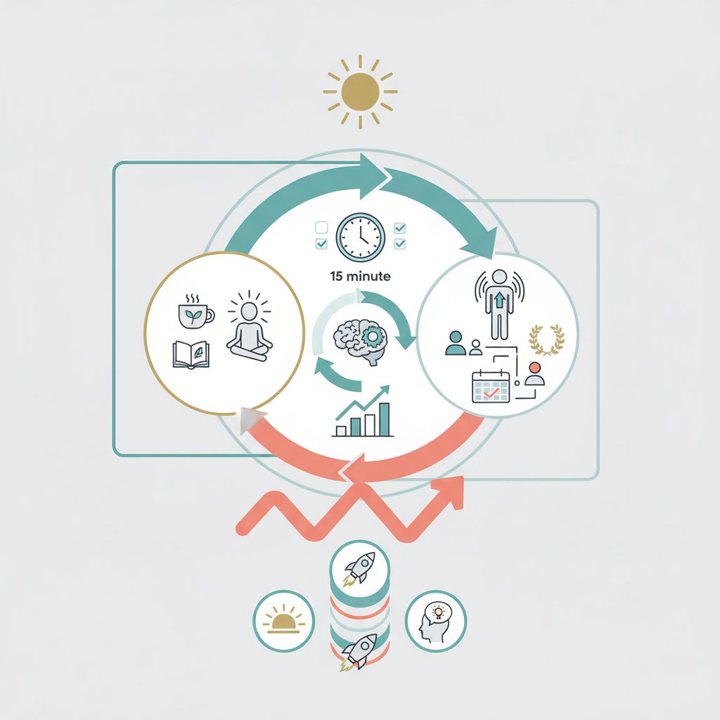 Ранкові ритуали успішних жінок: як налаштуватися на продуктивний день за 15 хвилин