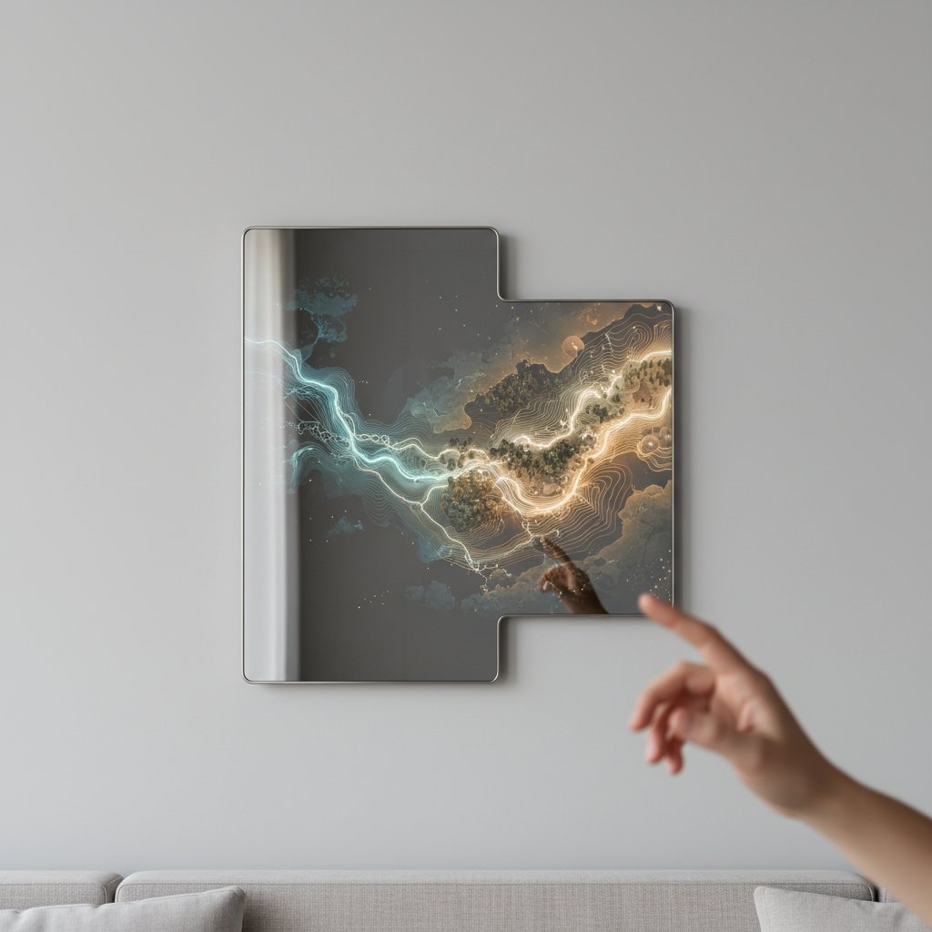 Розумний декор: як смарт-дзеркала та інтерактивні картини змінюють дизайн оселі