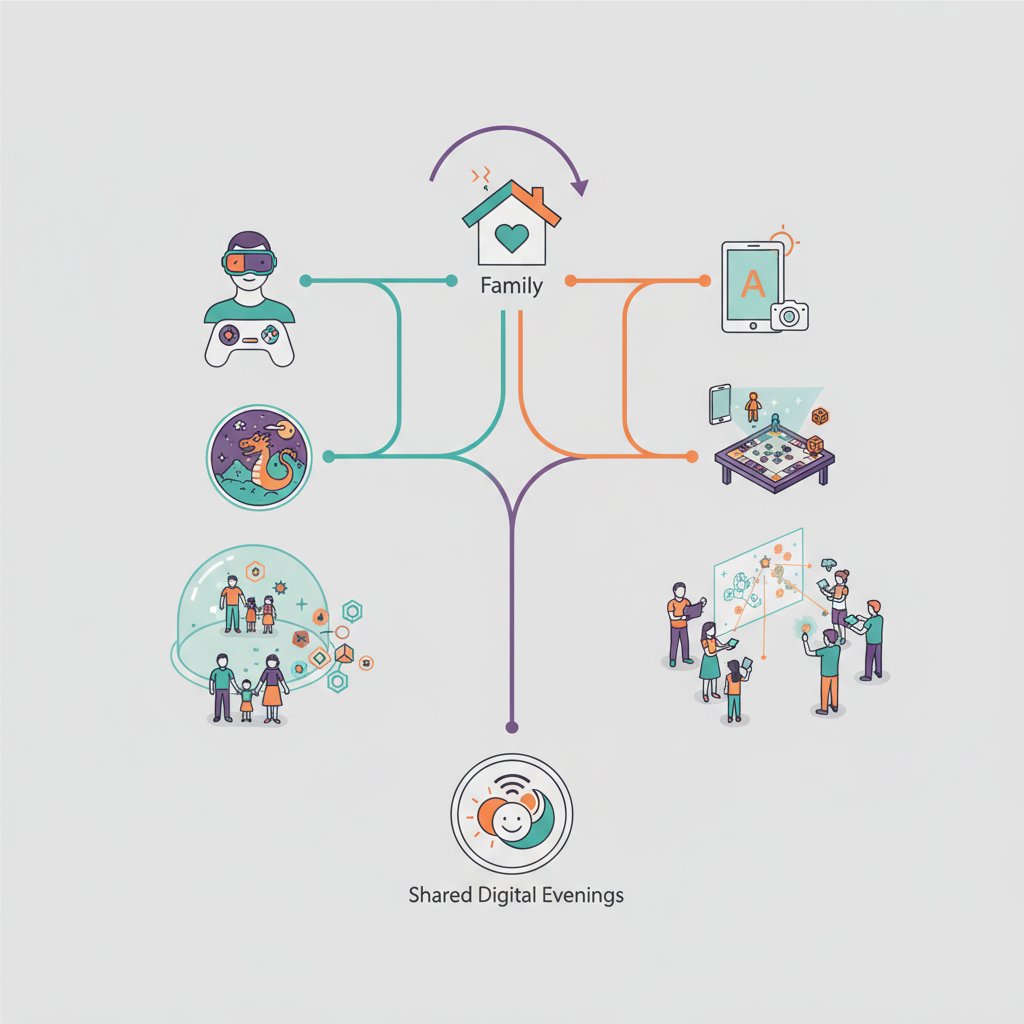 Цифрові традиції: як влаштовувати захопливі сімейні вечори за допомогою VR та AR