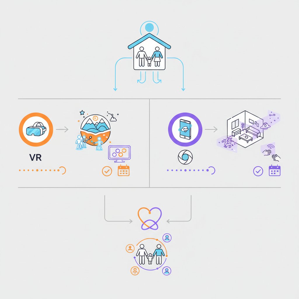 Цифрові традиції: як влаштовувати захопливі сімейні вечори за допомогою VR та AR