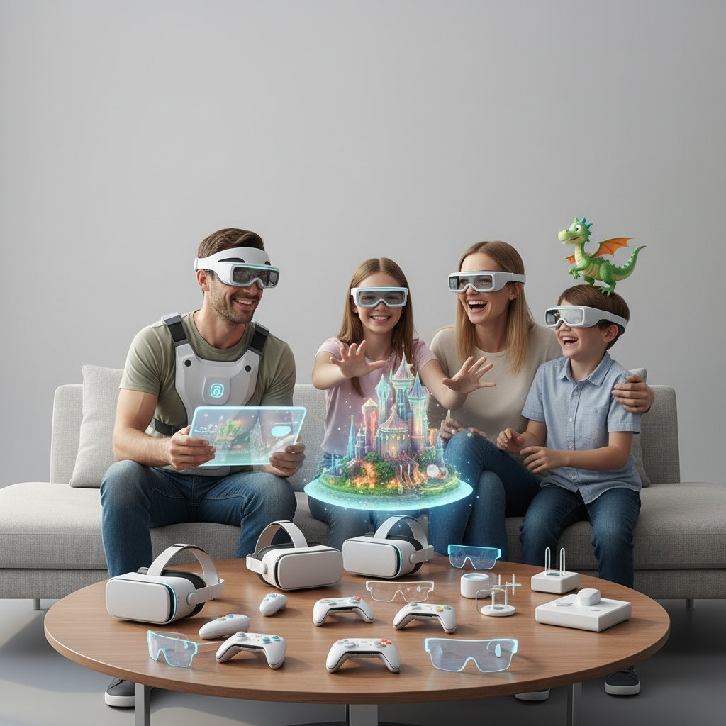 Цифрові традиції: як влаштовувати захопливі сімейні вечори за допомогою VR та AR
