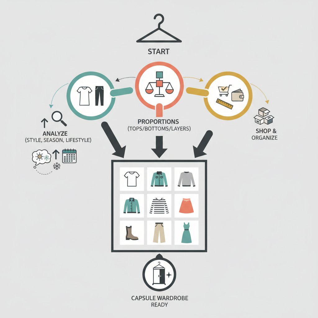 Як самостійно скласти капсульний гардероб: покрокова формула та онлайн-калькулятор пропорцій
