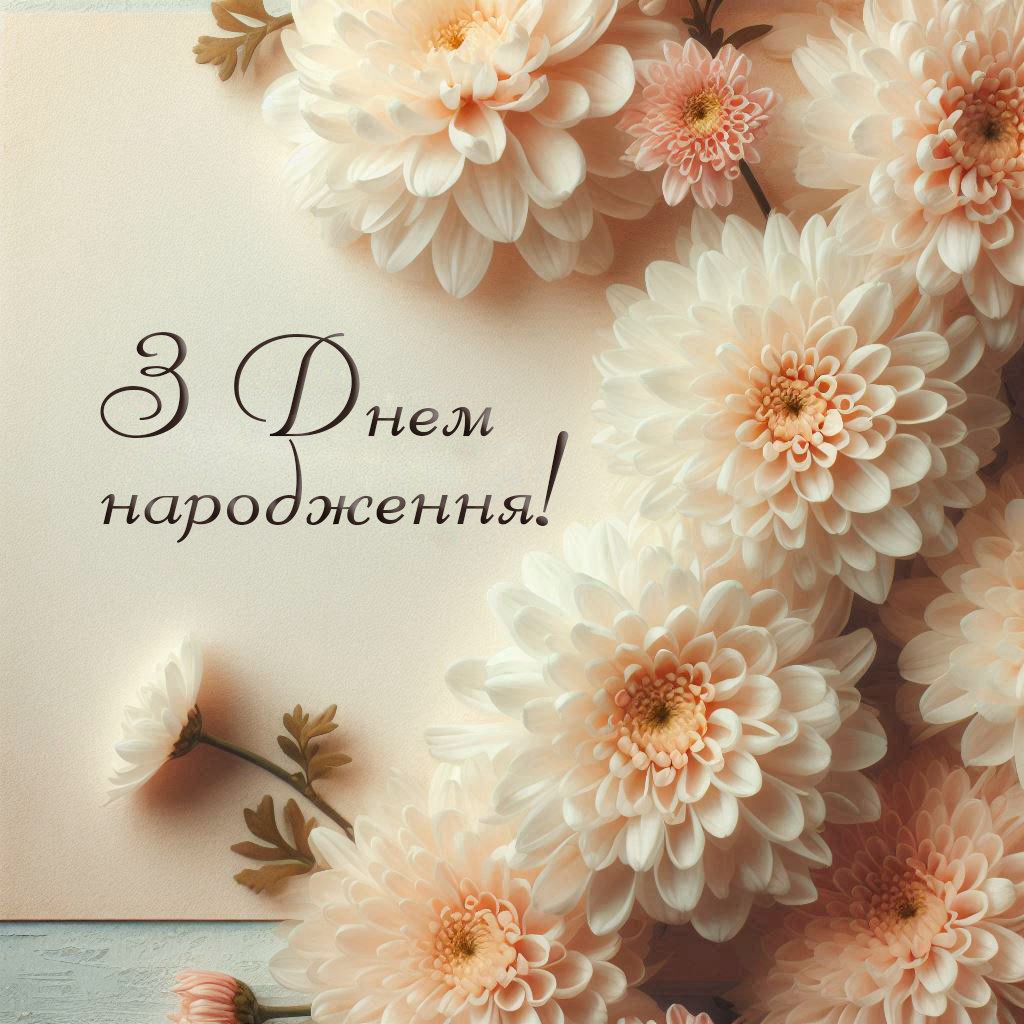 з днем народження жінці стильні