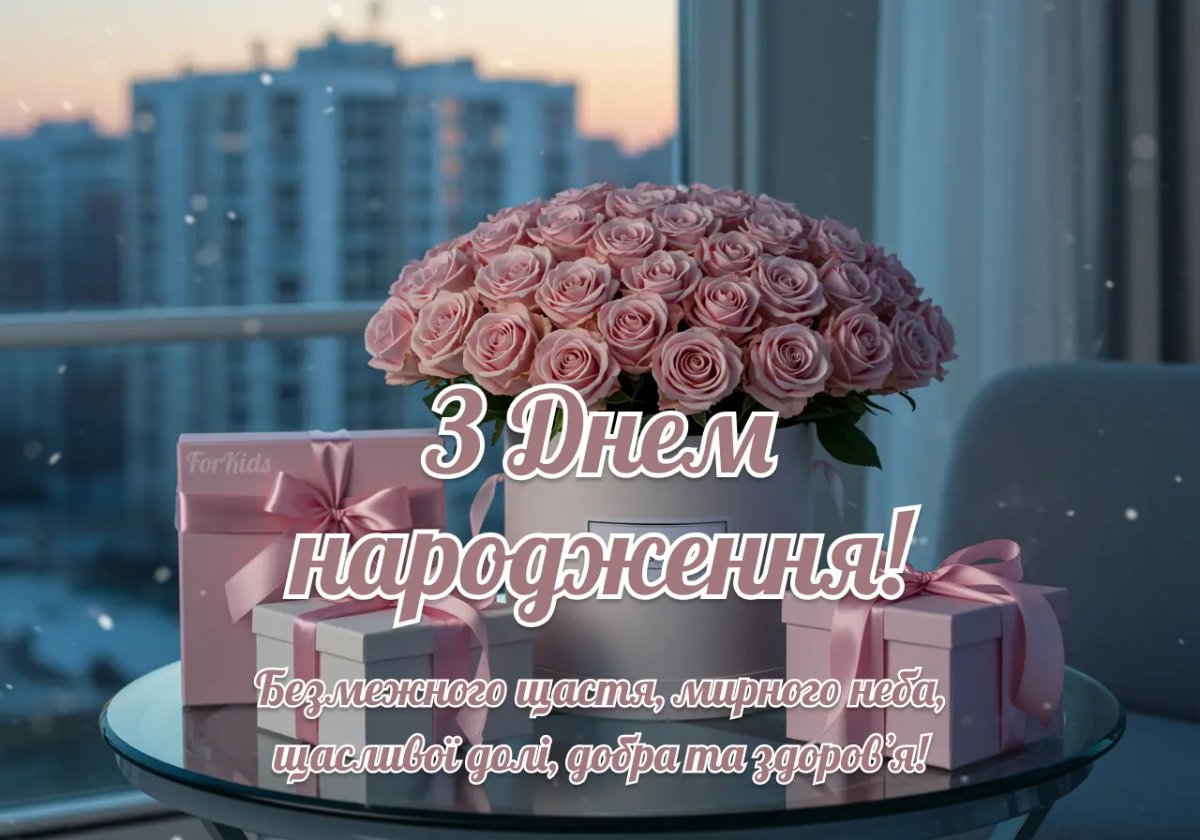 з днем народження жінці стильні