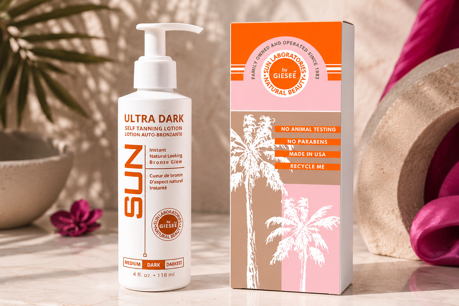 sun self tanning ultra dark