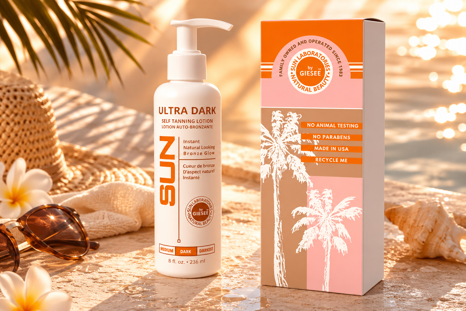 sun sunless tanner