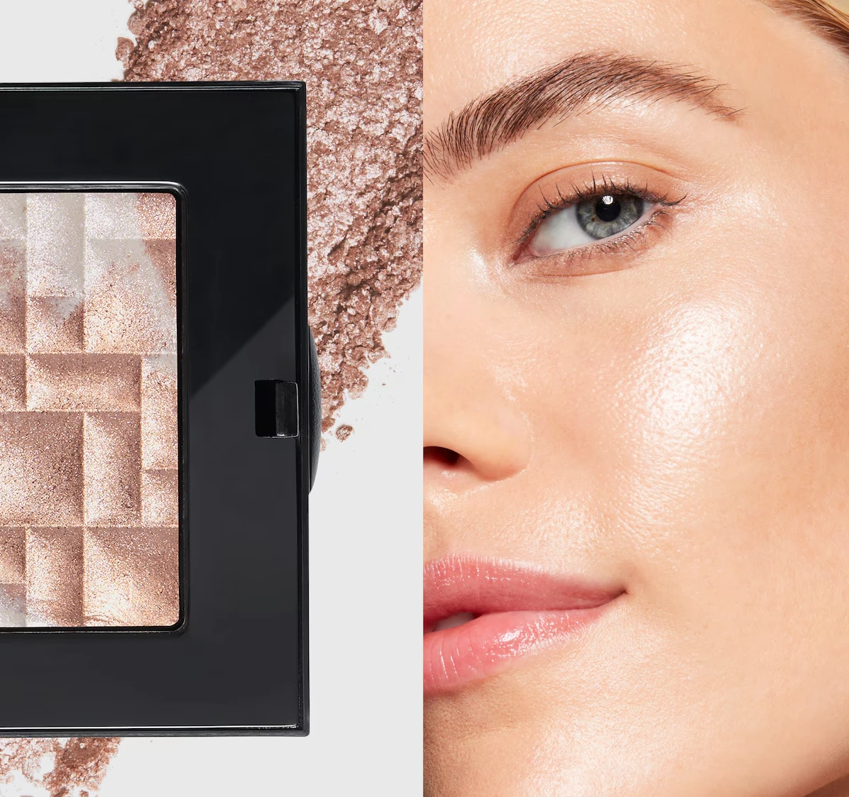 Highlighting Powder Pink Glow