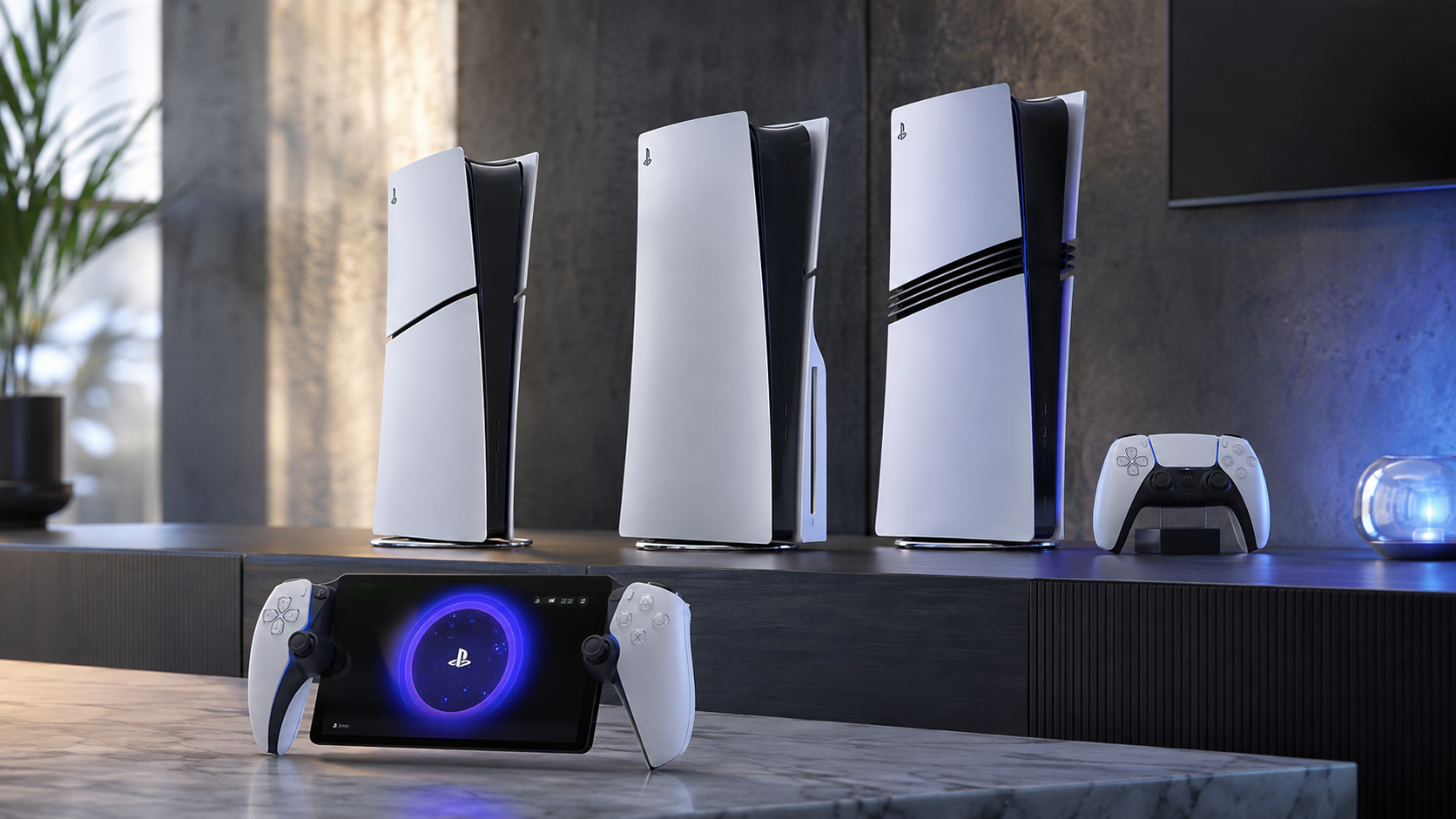 Модельний ряд приставок Sony PlayStation